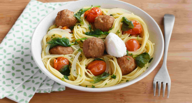 One Pot Pasta aux boulettes d'agneau et Ricotta