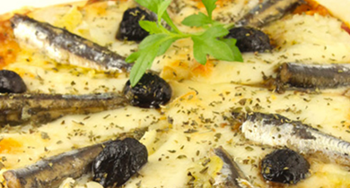 Pizza sicilienne au fromage de brebis Salakis