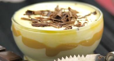 Tiramisu au caramel et beurre salé