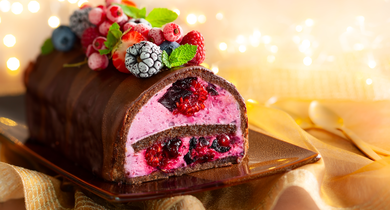 Bûche aux fruits rouges Galbani 