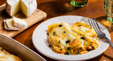 Cannelloni au butternut et au fromage Corsica