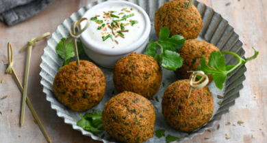 Falafel & Yaos au Cumin