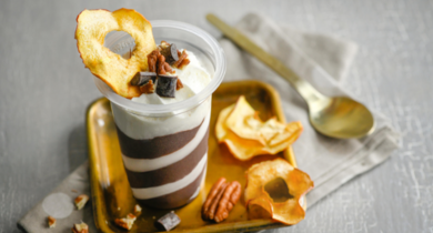 Le Viennois Mousse Chocolat et son topping gourmand