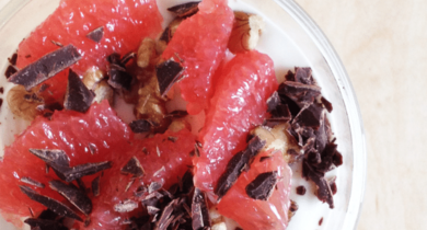 siggi’s au pamplemousse et au chocolat noir 