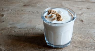 Smoothie à la banane et beurre de cacahuète