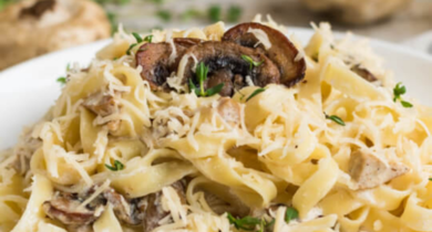 Les Tagliatelles Forestières façon 3 Saveurs