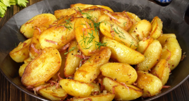 Recette de poêlée de pommes de terre !