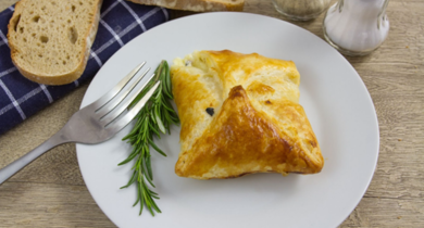 recette de feuilleté au fromage râpé