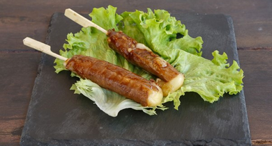 Brochettes bœuf fromage