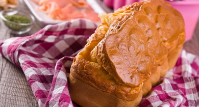 Recette cake au saumon fumé et ciboulette 