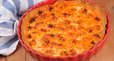 Tarte à la courge butternut