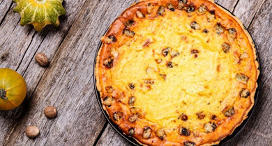 Tarte au Bleu et aux noix