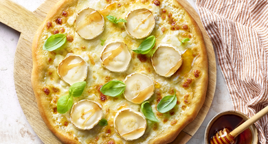 Pizza Chèvre et miel