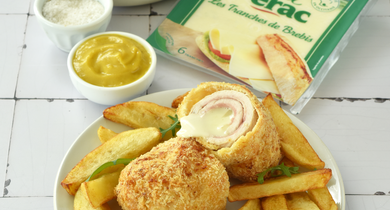 Cordon bleu aux tranches de brebis Lou Pérac