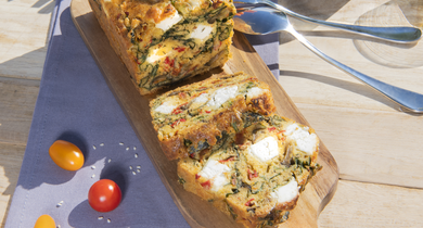 Recette cake à la Feta
