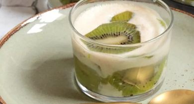 Mousse de kiwi
