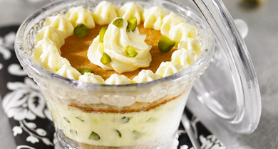 Tiramisu glacé nougat pistache Galbani 