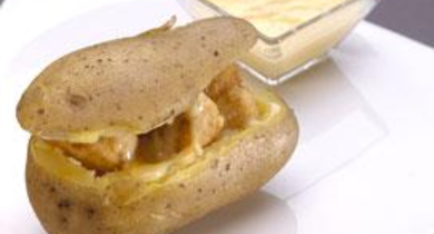 Amandine de merlan pané et beurre blanc