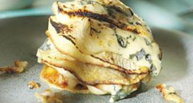 Barbotin de pommes au Bleu d'Auvergne