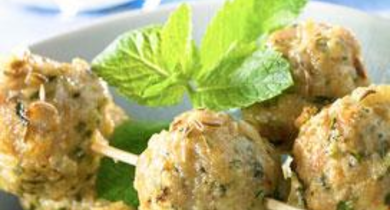 Boulettes de veau à la menthe