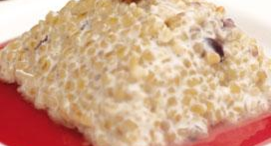 Boulghour hibiscus façon riz au lait