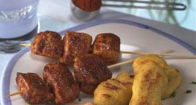 Brochettes de Dinde au Paprika