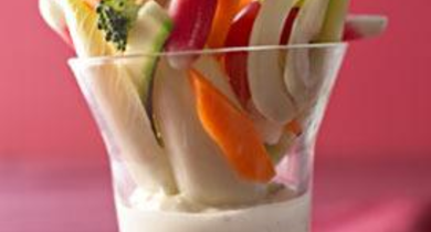 Buisson de Légumes Croquants, Ricotta aux Herbes Fraîches