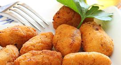 Croquettes aux 3 fromages