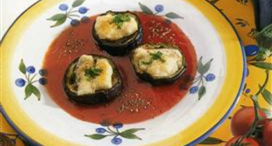 Canapés d'aubergines à l'Ossau Iraty Istara