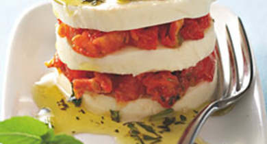 Caprese aux Tomates Séchées