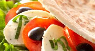 Caprese en portefeuille de Pita