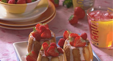Charlottines aux fraises