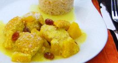 Colombo de Poulet à l'Ananas