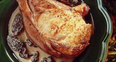 Côte de Veau aux Morilles