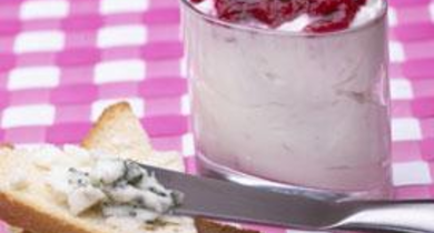 Crème de Roquefort et de prunes