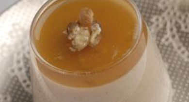 Crème de marron et gelée de pommes