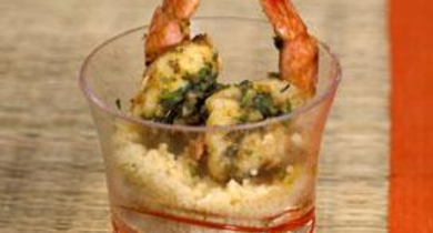 Crevettes en papillons à la Chermoula