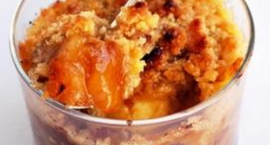 Crumble aux pommes 