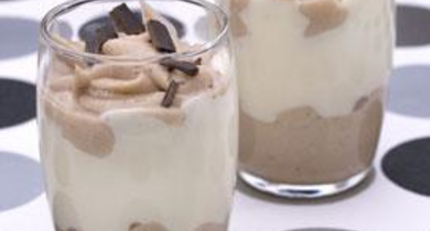 Duo de mousse aux marrons et chocolat blanc