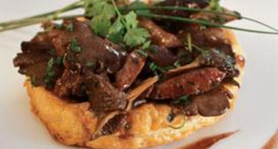 Feuillantine aux champignons