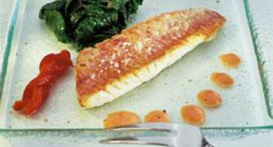 Filet de rouget florentine