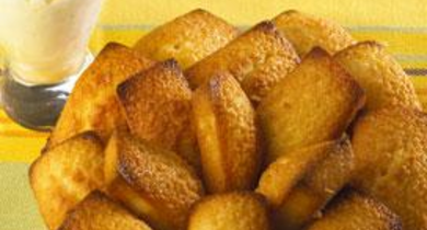 Financiers et crème de citron
