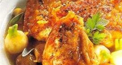 Fricassée de Veau aux Navets nouveaux et à la Sauge