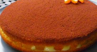 Gateau crémeux aux abricots