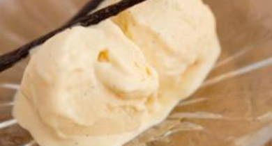 Glace vanille express