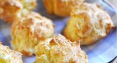 Gougères aux 3 fromages