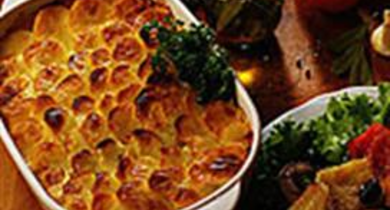 Gratin dauphinois au lait bio