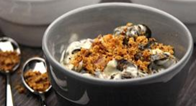 Gratiné d'escargots aux saveurs de pain d'épices