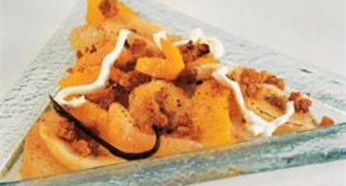 Gratiné de fruits minute