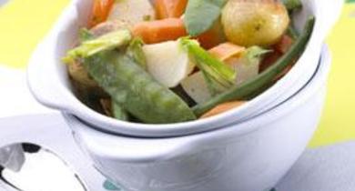 Jardinière crémée de légumes croquants